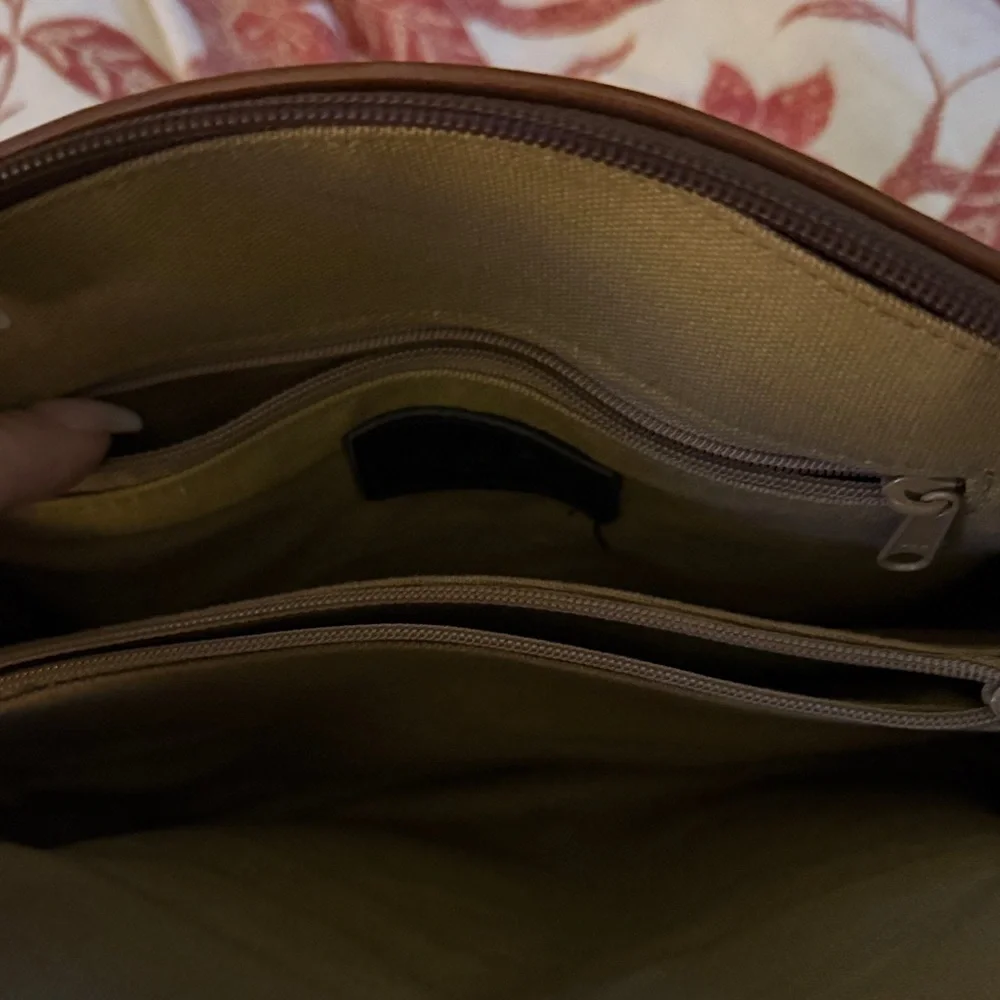 Liz Claiborne Tan Satchel